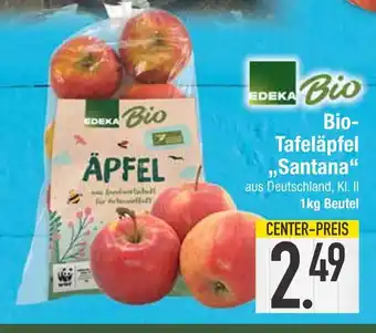 Edeka Edeka bio bio-tafeläpfel santana Angebot