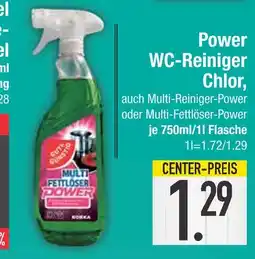 Edeka Power wc-reiniger chlor Angebot