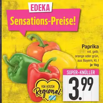 Edeka Edeka paprika Angebot