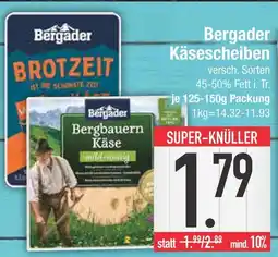 Edeka Bergader käsescheiben Angebot