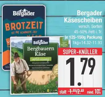 Edeka Bergader käsescheiben Angebot