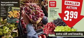 REWE Rewe beste wahl kernlose tafeltrauben Angebot