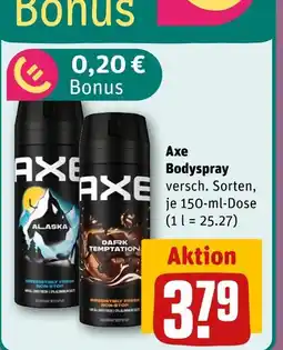 REWE Axe bodyspray Angebot
