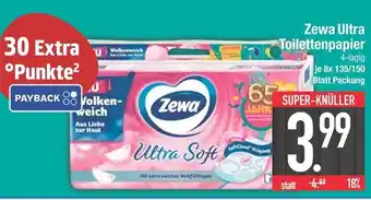 Edeka Zewa ultra soft toilettenpapier Angebot