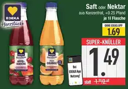 Edeka Edeka herzstücke apfel-kirsche saft Angebot