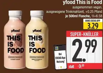 Edeka Yfood this is food classic choco Angebot