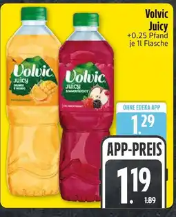Edeka Volvic juicy orange-mango Angebot