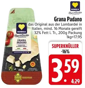 Edeka Edeka grana padano Angebot