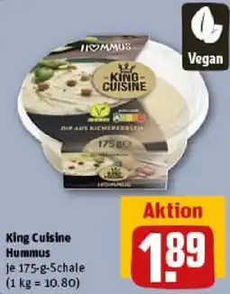 REWE King Cuisine Hummus Angebot