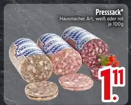 Edeka Presssack weiß Angebot
