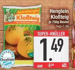 Edeka Henglein klosteig Angebot