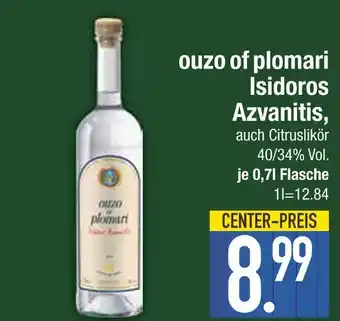 Edeka Isidoros azvanitis ouzo of plomari Angebot