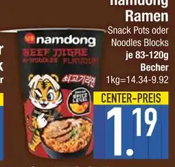 Edeka Namdong snack pots Angebot