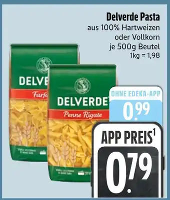 Edeka Delverde pasta farfalle Angebot