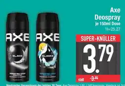 Edeka Axe black deospray Angebot