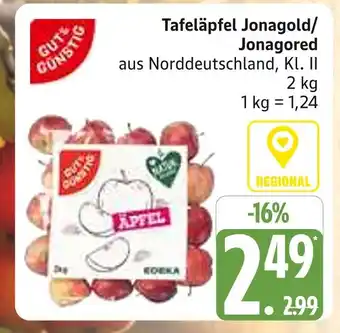 Marktkauf Gut & günstig tafeläpfel jonagold Angebot