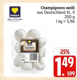 Marktkauf Edeka champignons weiß Angebot