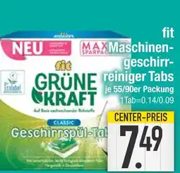 Edeka Fit maschinengeschirrreiniger tabs Angebot