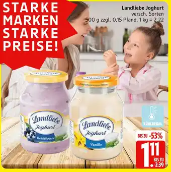 Marktkauf Landliebe joghurt heidelbeere Angebot
