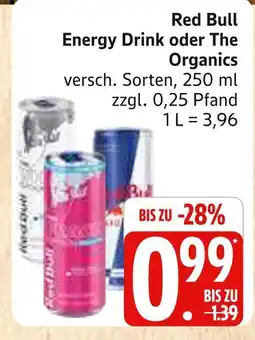 Marktkauf Red bull energy drink Angebot