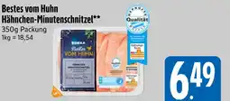 Edeka Edeka bestes vom huhn hähnchen-minutenschnitzel Angebot