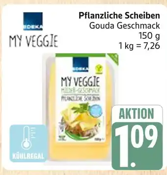 Marktkauf Edeka my veggie pflanzliche scheiben gouda geschmack Angebot
