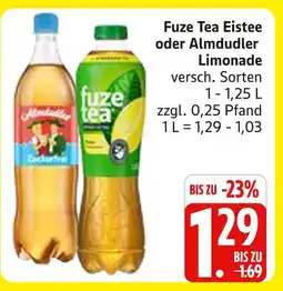 Marktkauf Fuze tea eistee Angebot