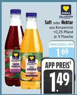 Edeka Edeka herzstücke saft sauer kirsche Angebot