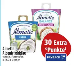 Edeka Almette alpenfrischkäse Angebot