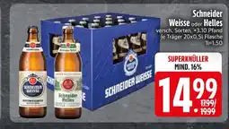 Edeka Schneider schneider weisse Angebot