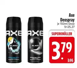 Edeka Axe alaska deospray Angebot