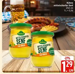 Marktkauf Kühne mittelscharfer senf Angebot