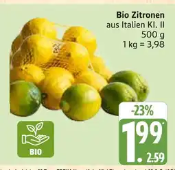 Marktkauf Bio zitronen Angebot