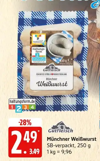 Marktkauf Gutfleisch münchner weißwurst Angebot