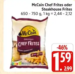 Marktkauf Mccain chef frites Angebot