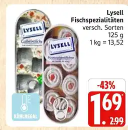 Marktkauf Lysell fischspezialitäten gebeizt Angebot