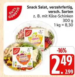 Marktkauf Gut & günstig snack salat Angebot