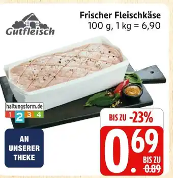 Marktkauf Gutfleisch frischer fleischkäse Angebot