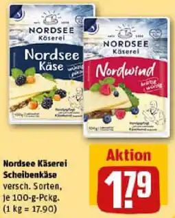 REWE Nordsee Käserei Scheibenkäse Angebot