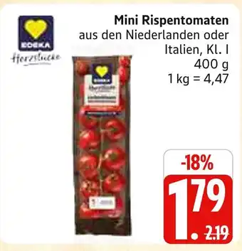 Marktkauf Edeka mini rispentomaten Angebot