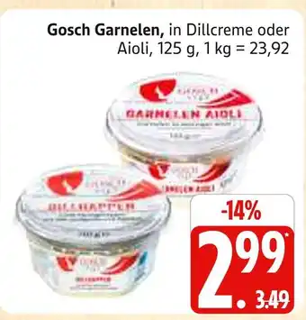 Marktkauf Gosch garnelen in dillcreme Angebot
