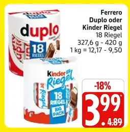 Marktkauf Ferrero duplo Angebot