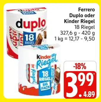 Marktkauf Ferrero duplo Angebot