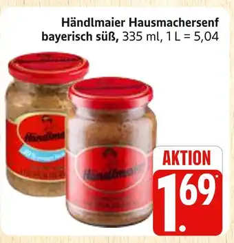 Marktkauf Händlmaier hausmachersenf bayerisch süß Angebot