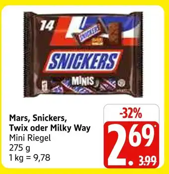 Marktkauf Mars mini riegel Angebot