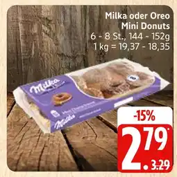 Marktkauf Milka mini donuts Angebot