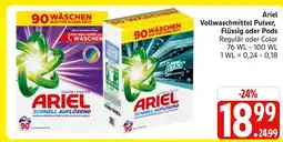 Marktkauf Ariel vollwaschmittel pulver Angebot