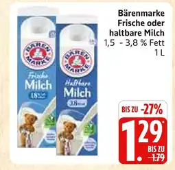 Marktkauf Bärenmarke frische milch Angebot