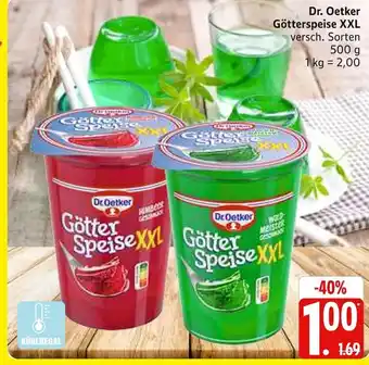 Marktkauf Dr. oetker götterspeise xxl himbeer geschmack Angebot