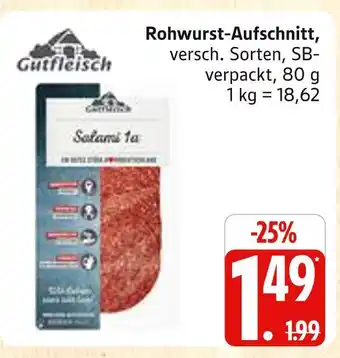 Marktkauf Gutfleisch rohwurst-aufschnitt Angebot